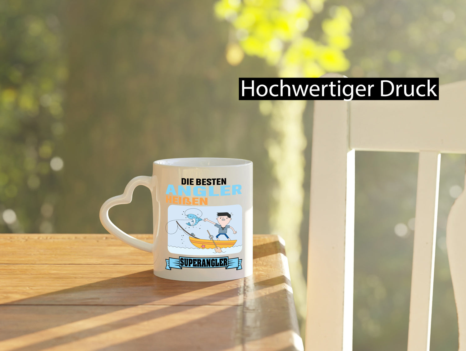 Die besten Angler heißen Superangler Geschenk Humor Geschenkidee lustiger