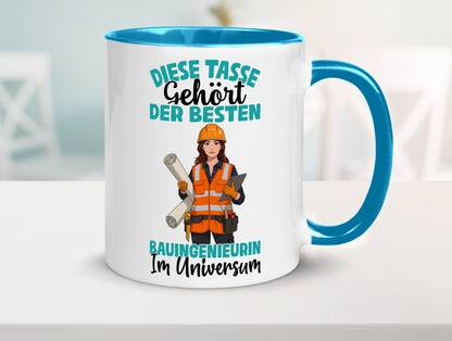 Im Universum: Bauingenieurin | Ingenieurin lustiger Spruch Geschenk Humor