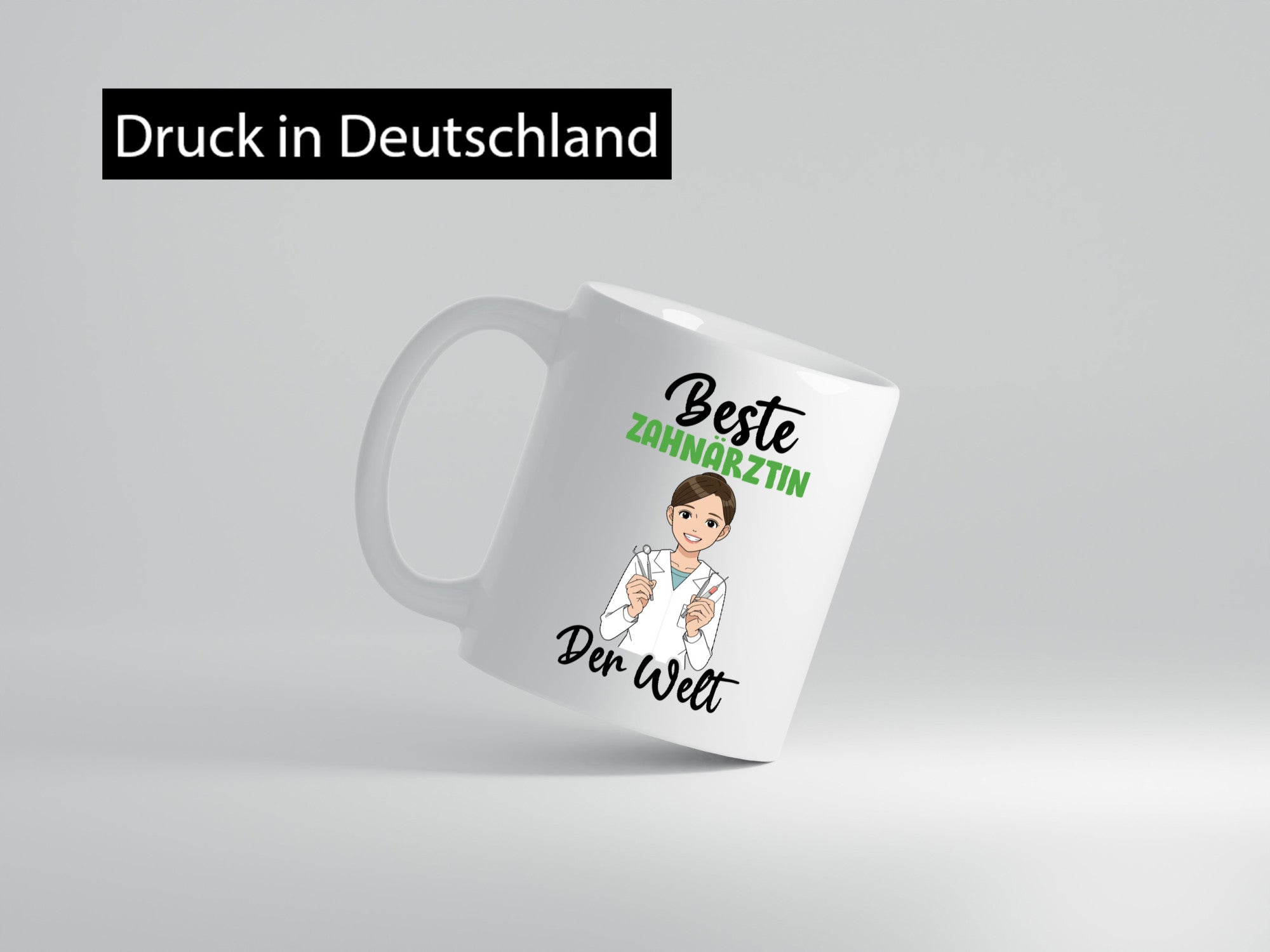 Beste Zahnärztin | Zahnmedizin Beruf v2 Humor Arbeit Kollegen Büro Geschenkidee