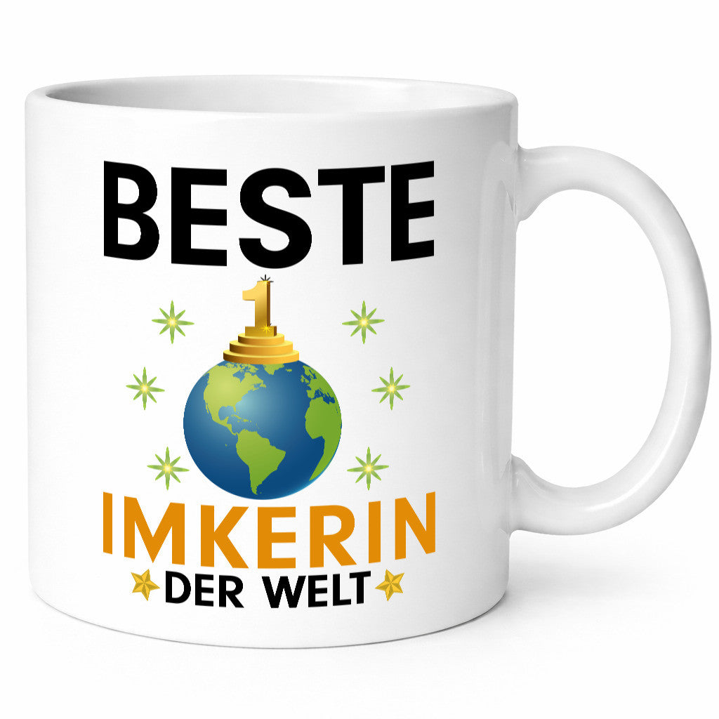 Welt Beste Imkerin | Imkerei lustiger Spruch Geschenk Humor Geschenkidee Tasse