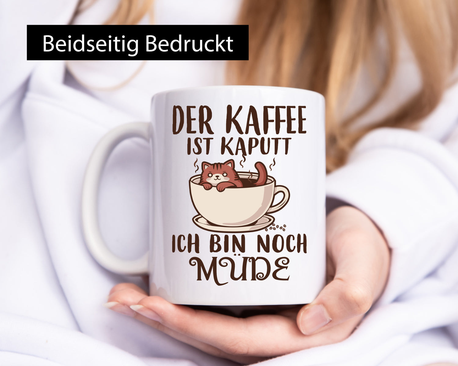 Der kaffee ist Kaputt ich bin noch Müde | Kaffeetrinker lustig Humor