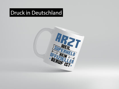 Superheld Arzt | Medizin Doktor Facharzt Geschenk Humor Geschenkidee lustiger
