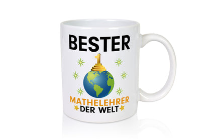 Welt Bester Mathelehrer | Lehrer Mathe Humor Geschenkidee Tasse