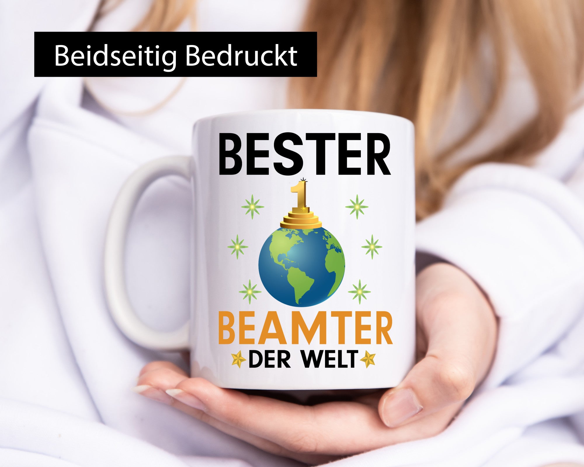 Welt Bester Beamter | Verbeamtung öffentlicher Dienst Geschenkidee Humor Tasse