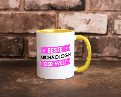Beste Archäologin| Archäologie | Forscherin Humor Geschenkidee Tasse