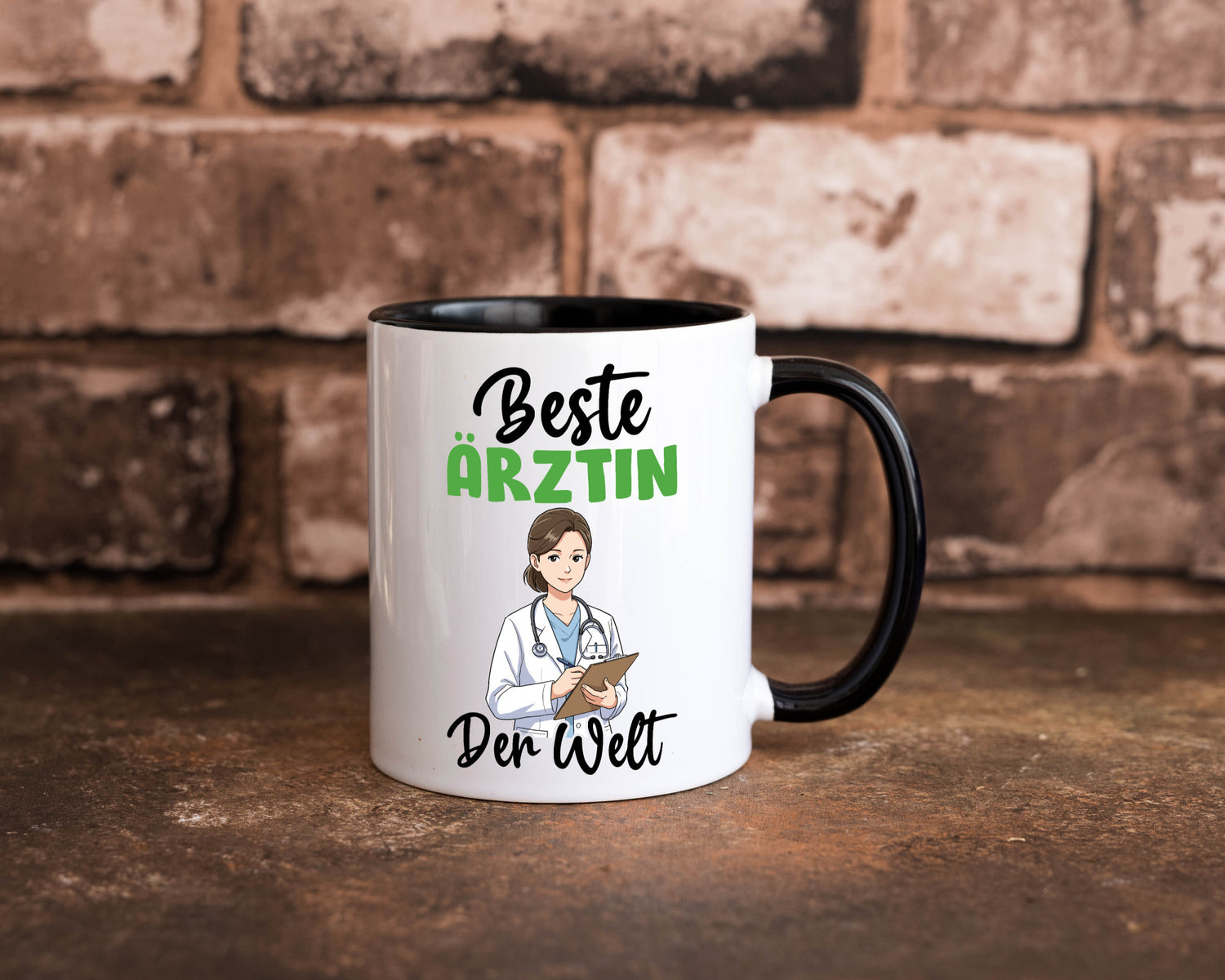Beste Ärztin | Medizin Doktorin Fachärztin v2 Humor Geschenkidee Tasse