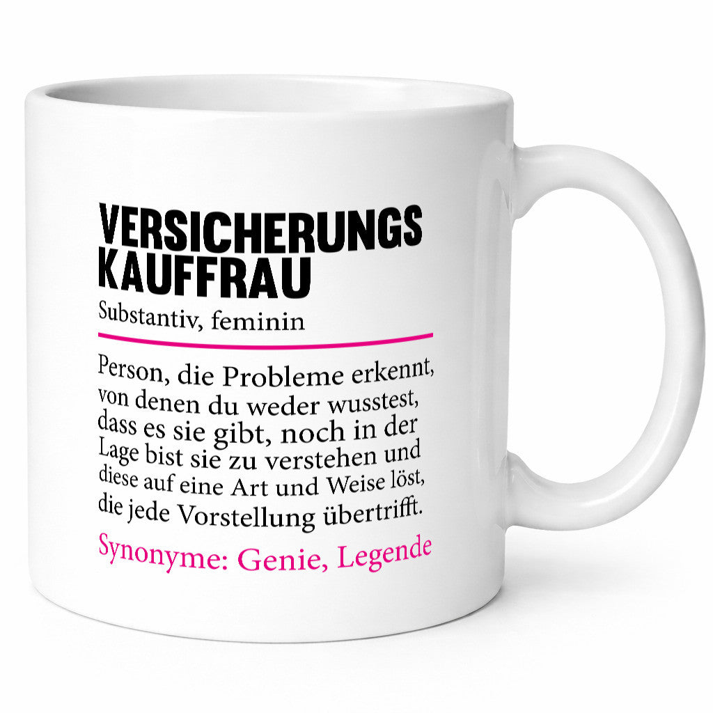 Versicherungskauffrau | Kauffrau Spruch Beruf lustig Arbeit Kollegen Büro