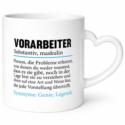 Vorarbeiter | lustige Spruch Kollege Teamleiter lustiger Geschenk Arbeit