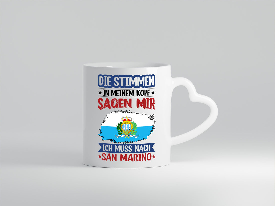 San Marino | Urlaub Stimmen in meinem Kopf Traumland v2 lustiger Spruch