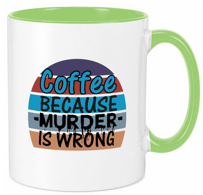 Kaffeetrinker Tasse | schwarzer Humor Büro Spruch Geschenk Arbeit Kollegen