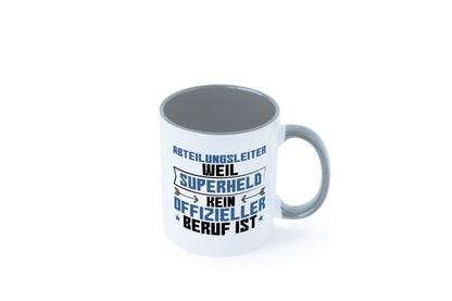 Superheld Abteilungsleiter| Führungskraft Geschenkidee Humor Tasse