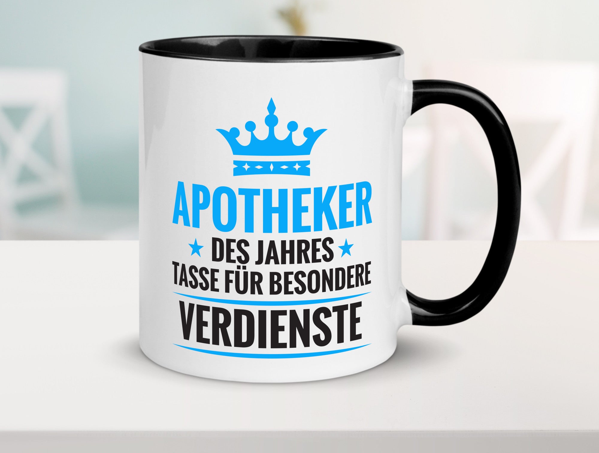 Besonderer Verdienst: Apotheker | Apotheke Pharmazie lustiger Spruch Geschenk