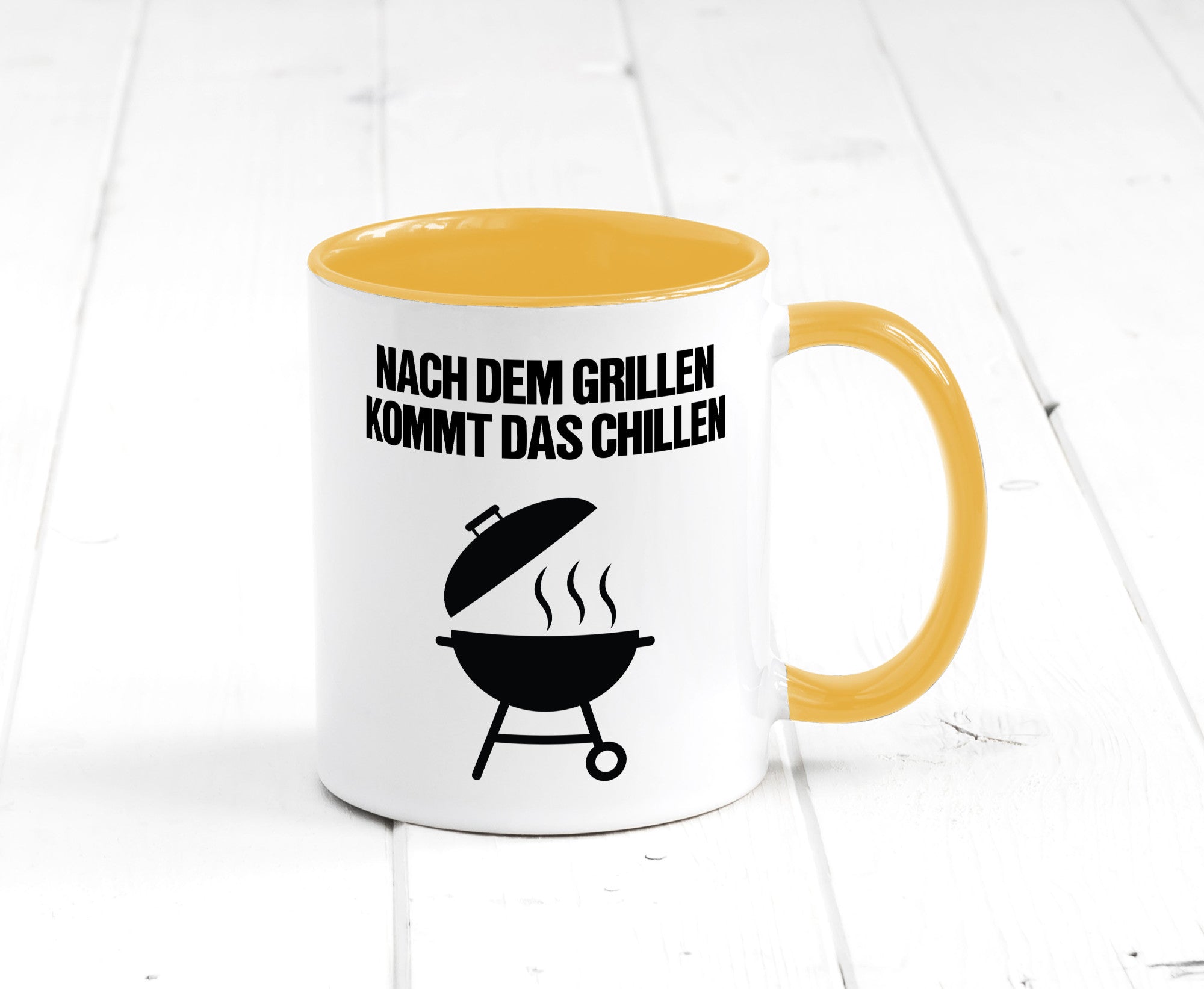 Nach dem Grillen kommt das Chillen | Grillmeister Party Geschenk Humor