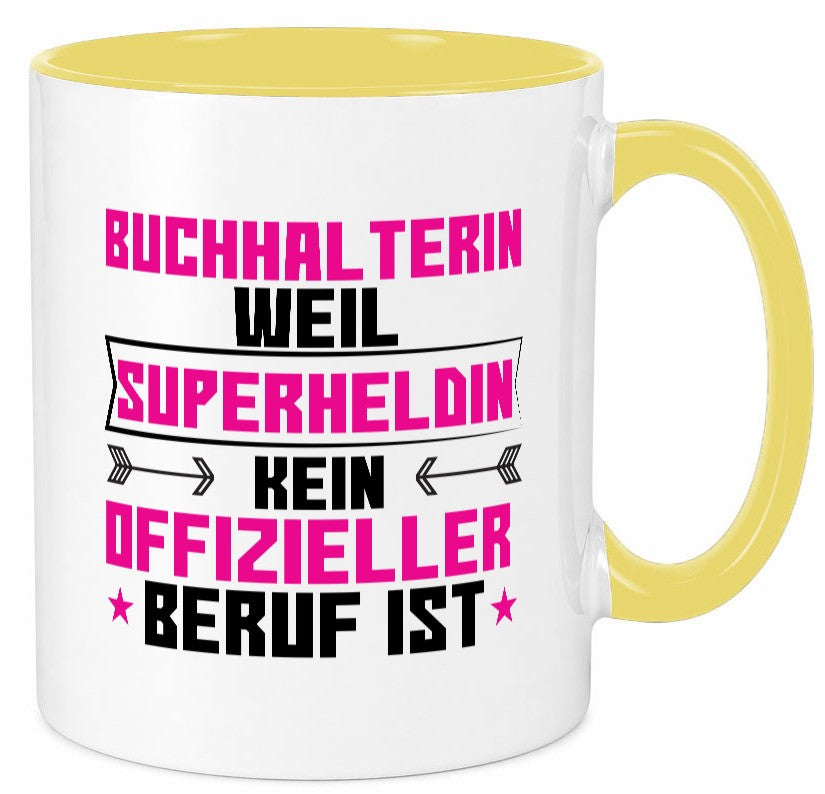 Superheldin Buchhalterin | Buchhaltung Humor lustig Geschenkidee Geschenk Tasse