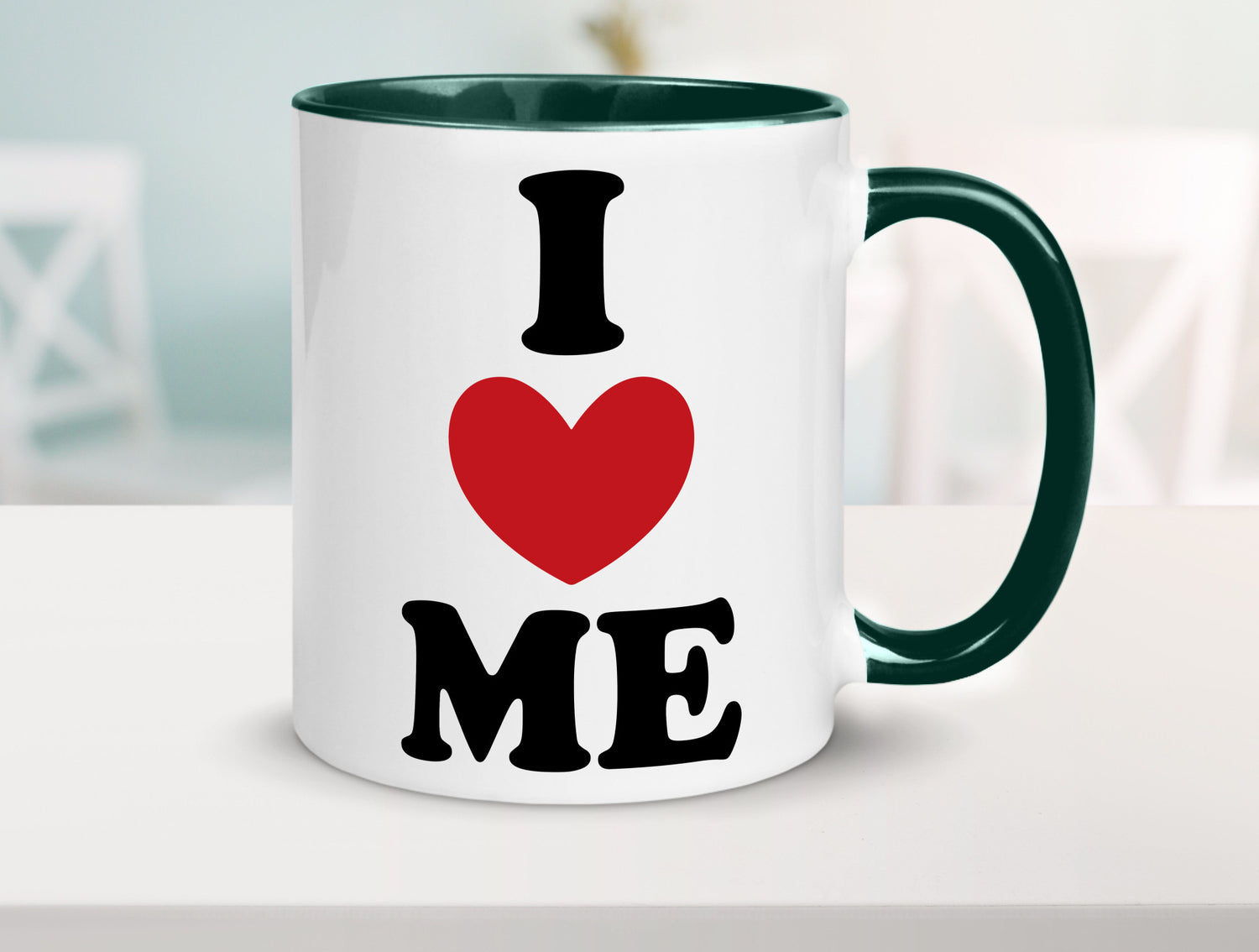 I love me vl9 Geschenkidee Humor Tasse