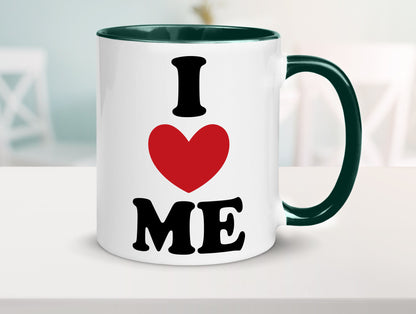I love me vl9 Geschenkidee Humor Tasse