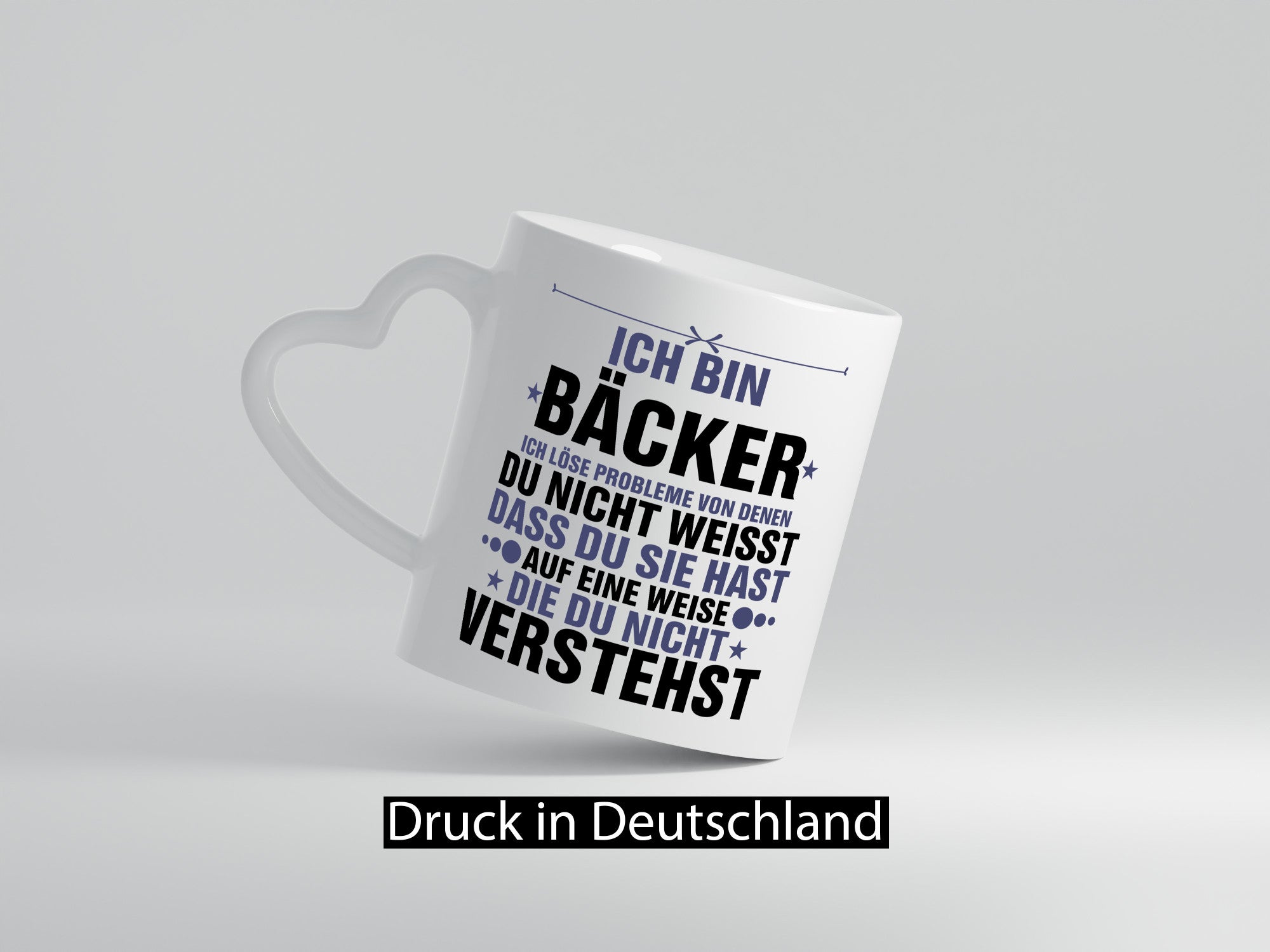 Löse Probleme: Bäcker | Bäckerei Backen Konditor lustiger Spruch Geschenk Humor