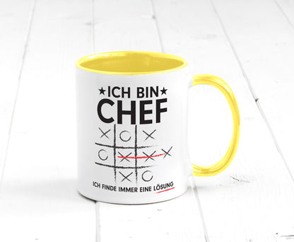 Lösung finden: Chef | Führungskraft Vorgesetzter v2 lustiger Spruch Geschenk