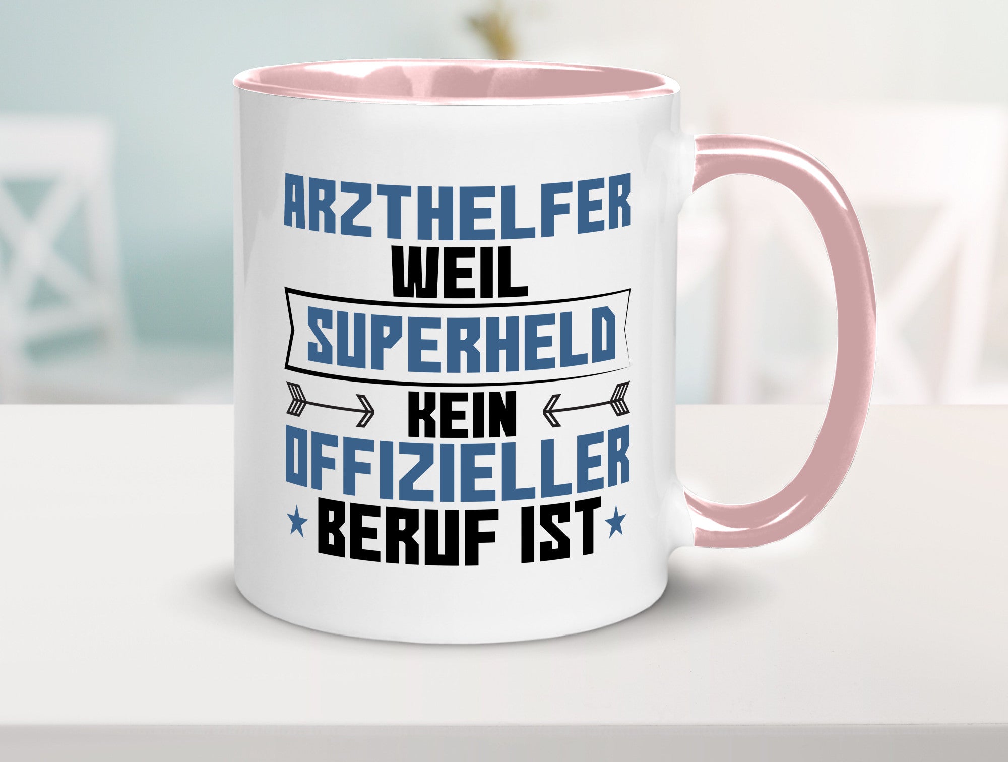 Superheld Arzthelfer | Fachangestellter Medizin Geschenk Humor Geschenkidee