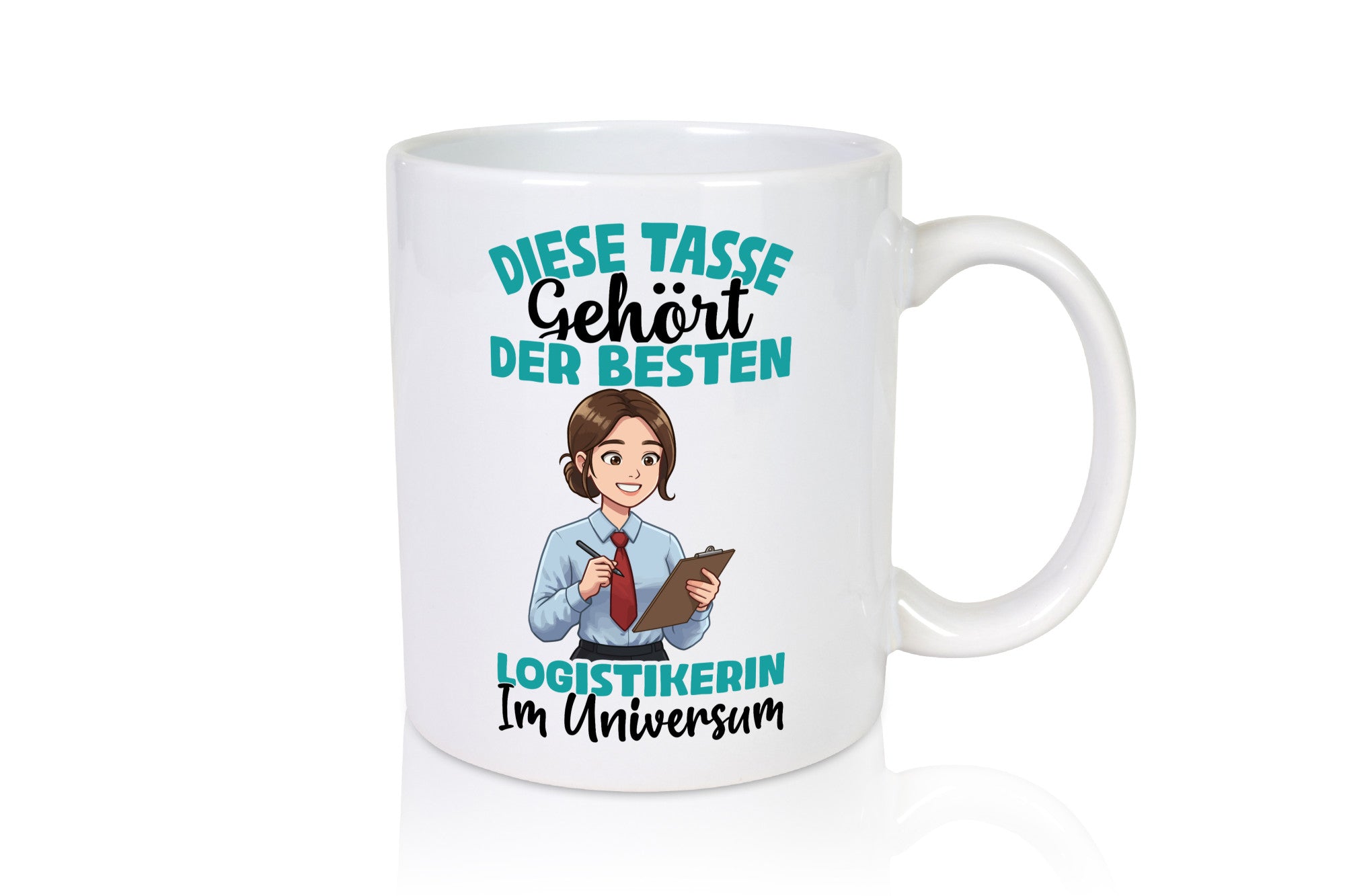 Im Universum: Logistikerin | Logistik lustig Humor Geschenkidee Geschenk Tasse