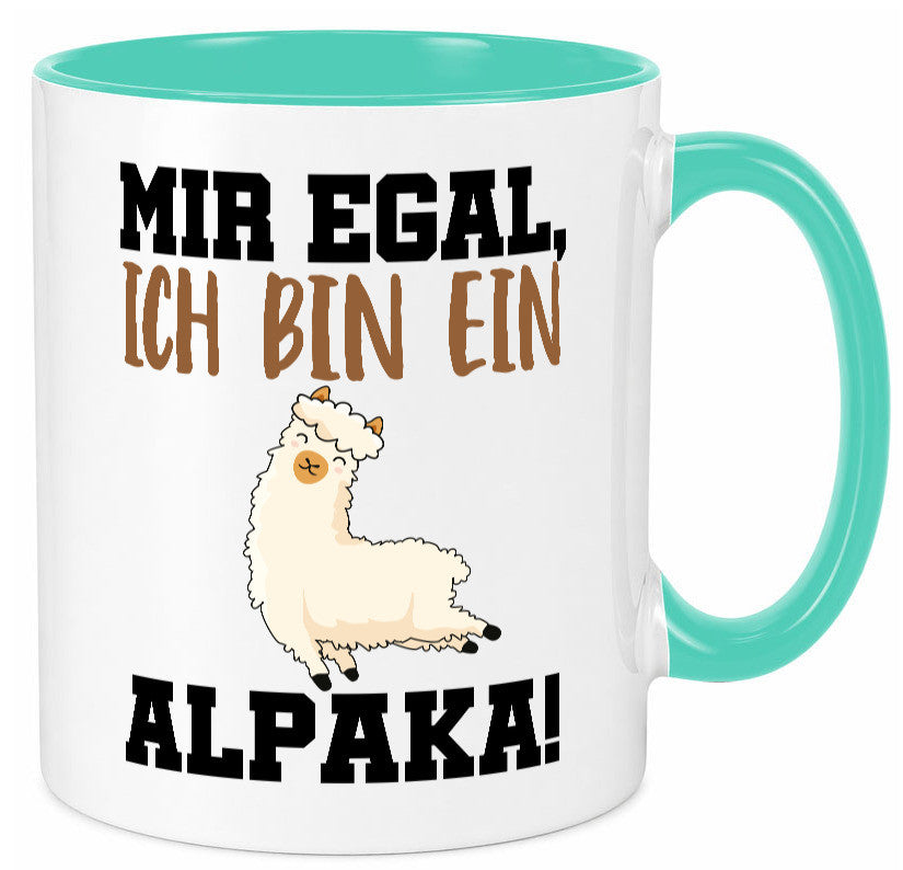 Ich bin ein Alpaka! Geschenk Humor Geschenkidee lustiger Spruch Tasse