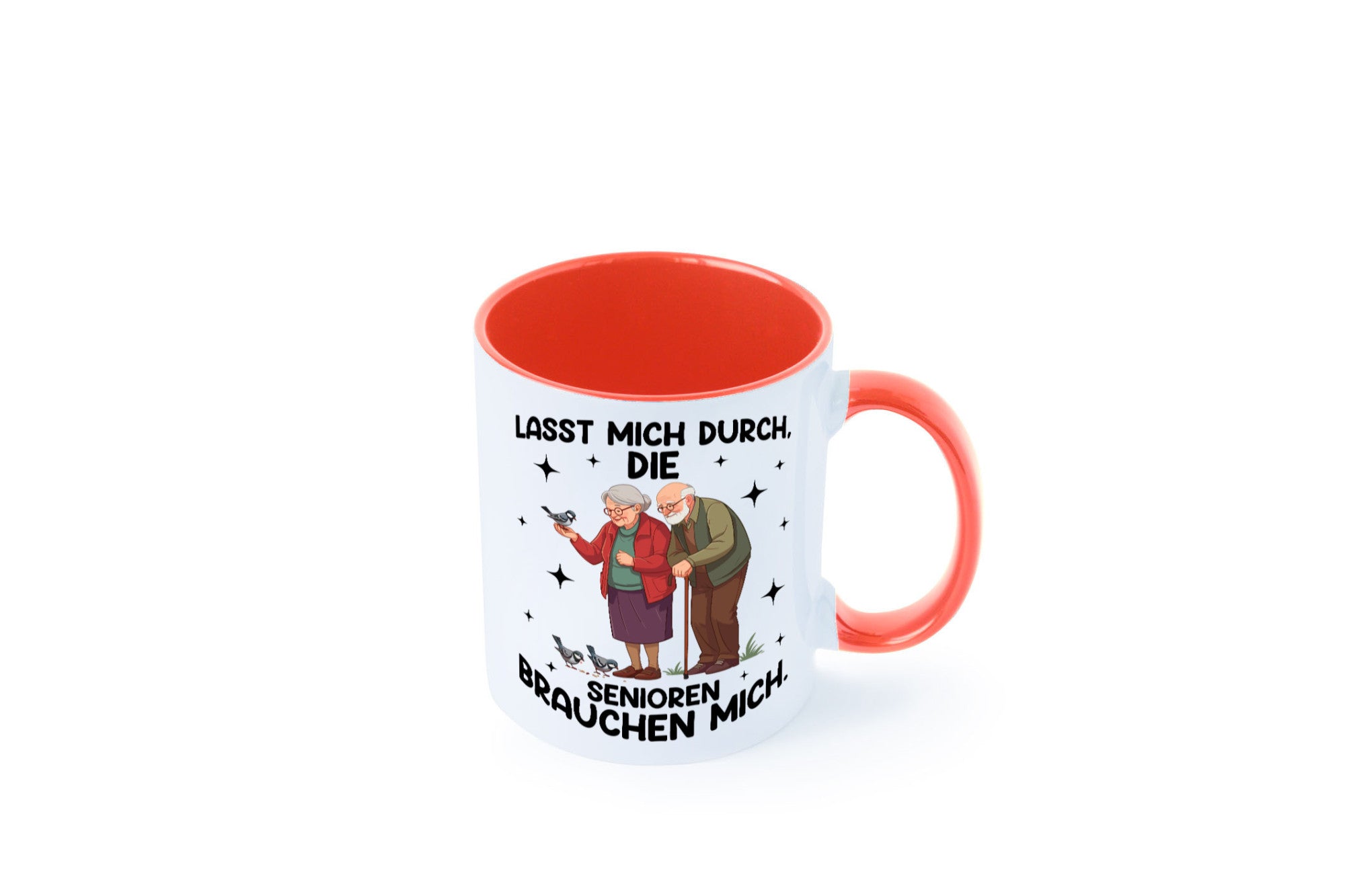 Senioren brauchen mich | Altenpflege Pflegekraft lustiger Spruch Geschenk Humor