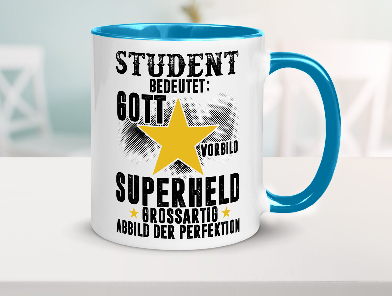 Bedeutung von Student | Universität Uni Studium Geschenkidee Humor Tasse