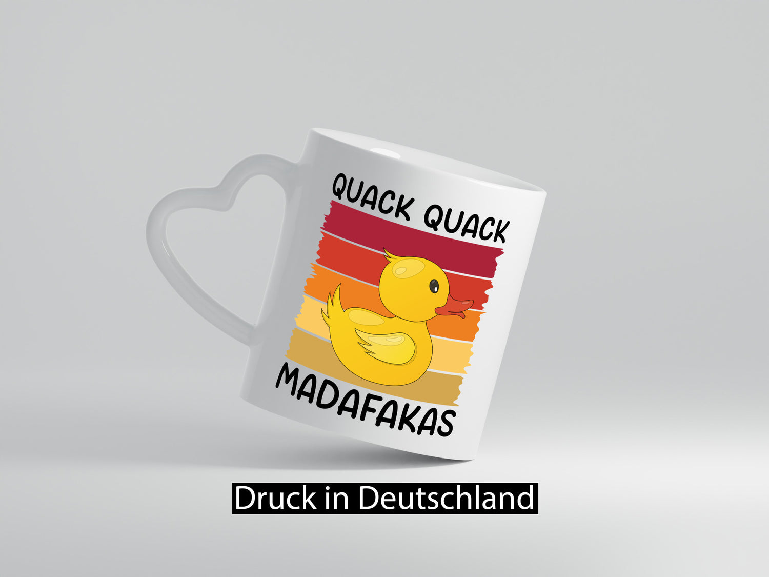 Quack Madafakas | Gummiente Ente Entchen v2 Humor Geschenkidee Tasse