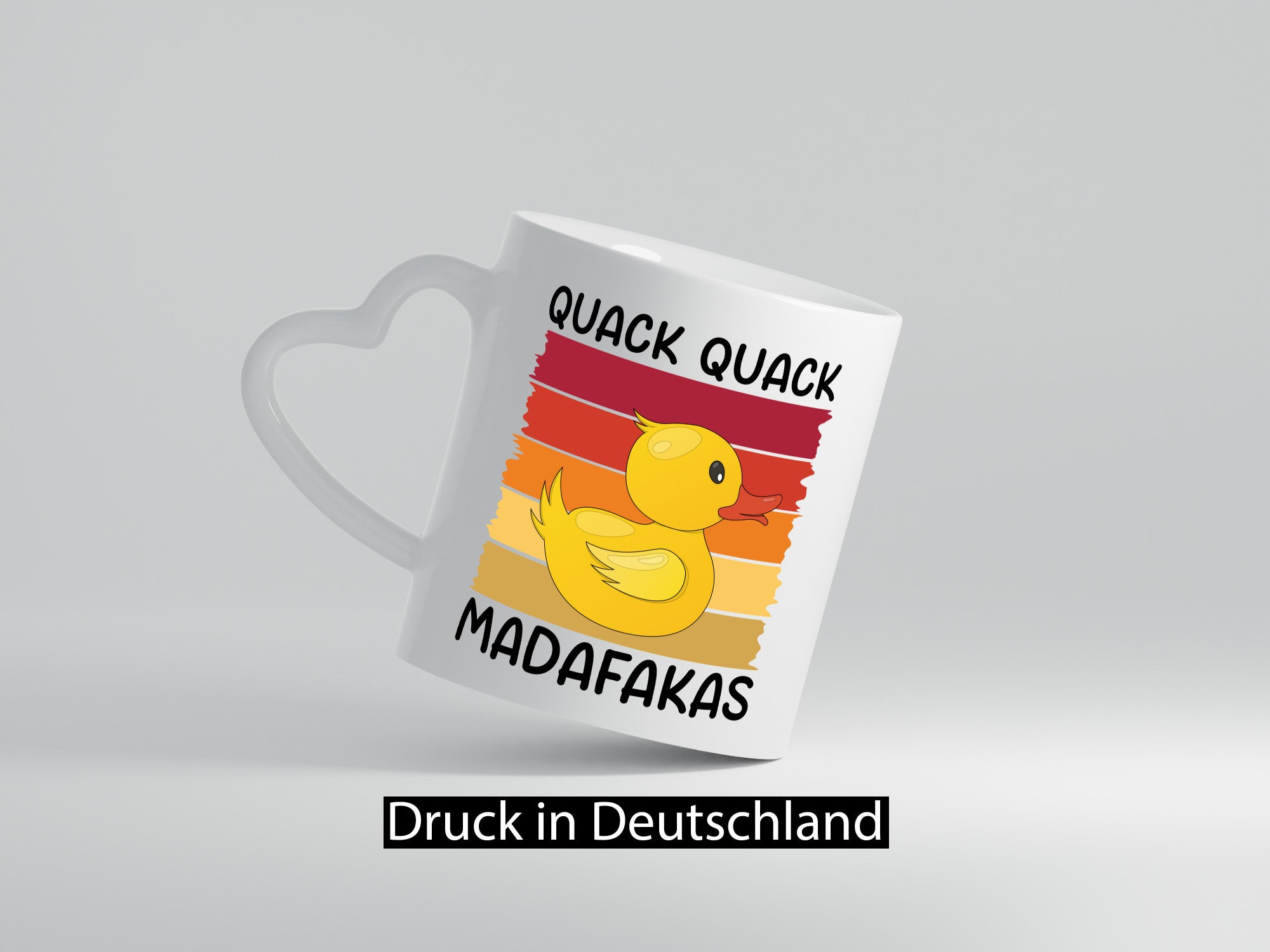 Quack Madafakas | Gummiente Ente Entchen v2 Humor Geschenkidee Tasse