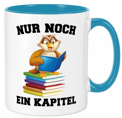 Nur noch ein Kapitel lustig Humor Geschenkidee Geschenk Tasse