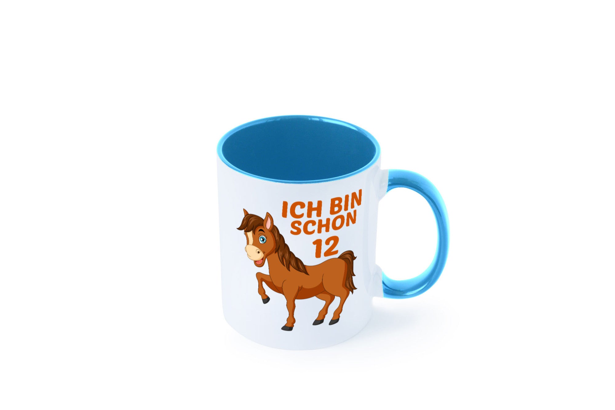 12. Geburtstag | Ich bin schon 12 Pferde Pony Geschenkidee Humor Tasse