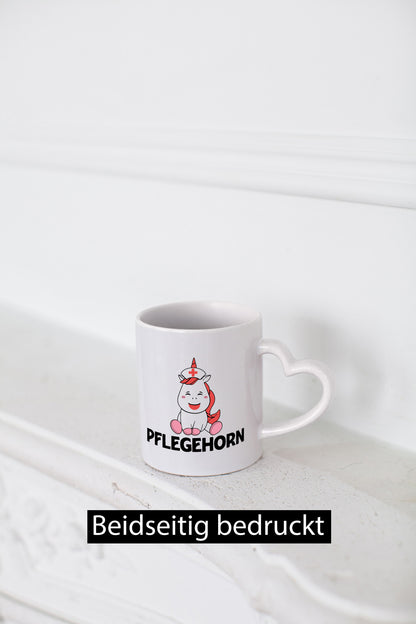 Pflegehorn | Krankenpflegerin Einhorn lustiger Spruch Geschenk Humor
