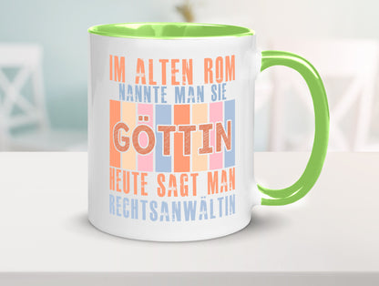 Heute sagt man: Rechtsanwältin | Jurstin Anwältin lustig Humor Geschenkidee