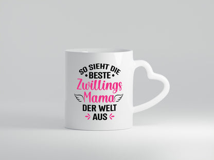 So sieht die Beste Zwillingsmama der Welt aus | Mama lustiger Spruch Geschenk