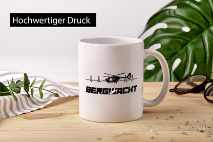 Bergwacht | Bergrettung Hubschrauber Rettung Alpen lustiger Spruch Geschenk