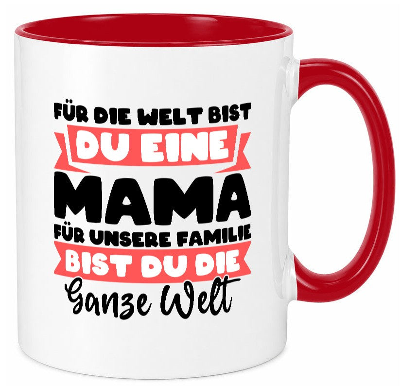 Beste mama der Welt vl5 lustig Familie Geschenkidee Geschenk Tasse
