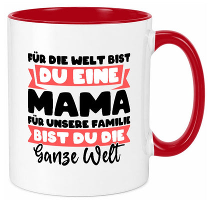 Beste mama der Welt vl5 lustig Familie Geschenkidee Geschenk Tasse