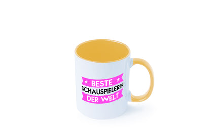 Beste Schauspielerin | Theater lustiger Spruch Geschenk Humor Geschenkidee Tasse