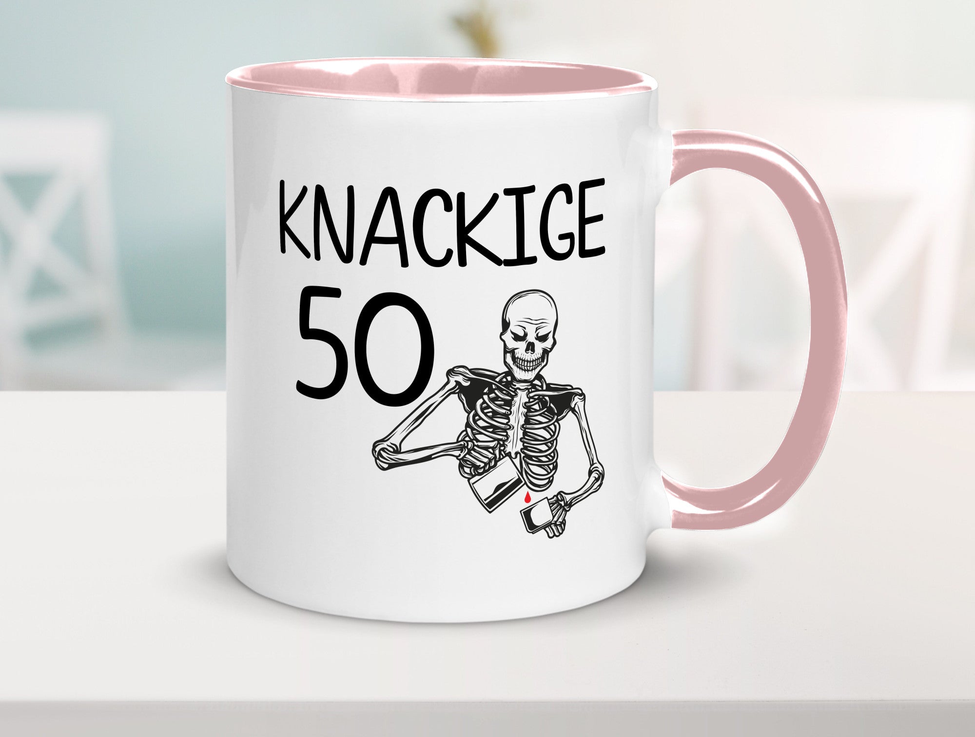 50. Geburtstag | Alt Knackig und Geschenk Geschenkidee lustiger Spruch Tasse
