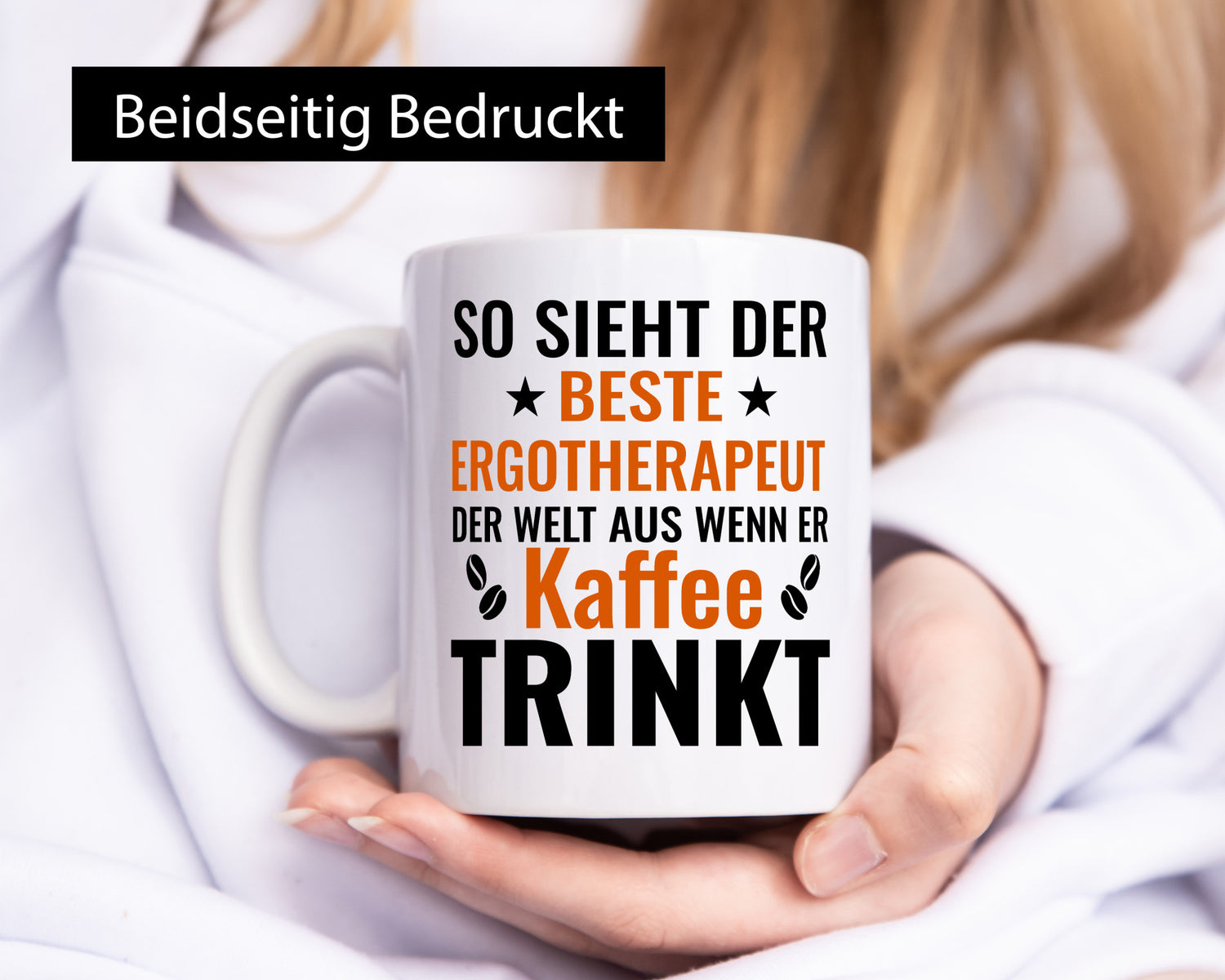 Kaffee trinkt: Ergotherapeut | Ergotherapie lustig Humor Geschenkidee Geschenk