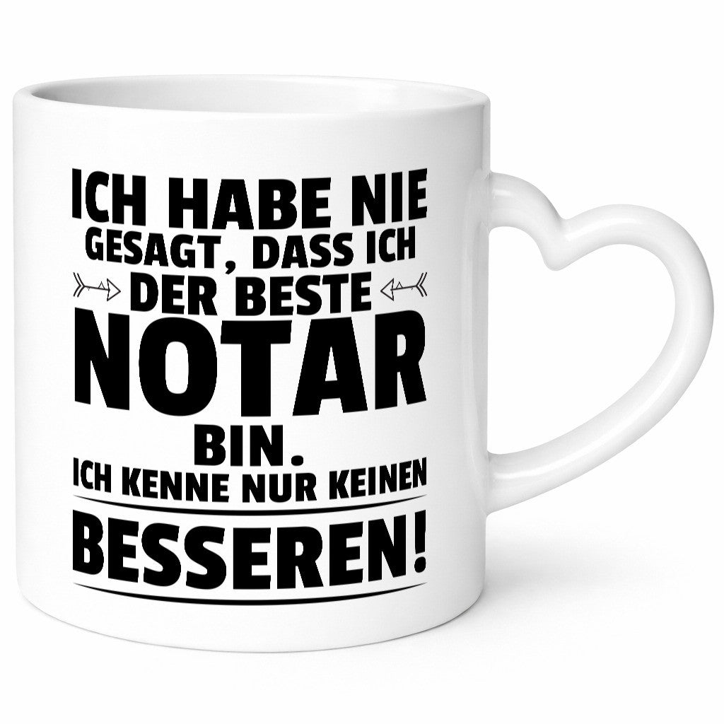 Der Beste Notar | Jurist Geschenk Humor Geschenkidee lustiger Spruch Tasse