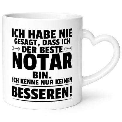 Der Beste Notar | Jurist Geschenk Humor Geschenkidee lustiger Spruch Tasse