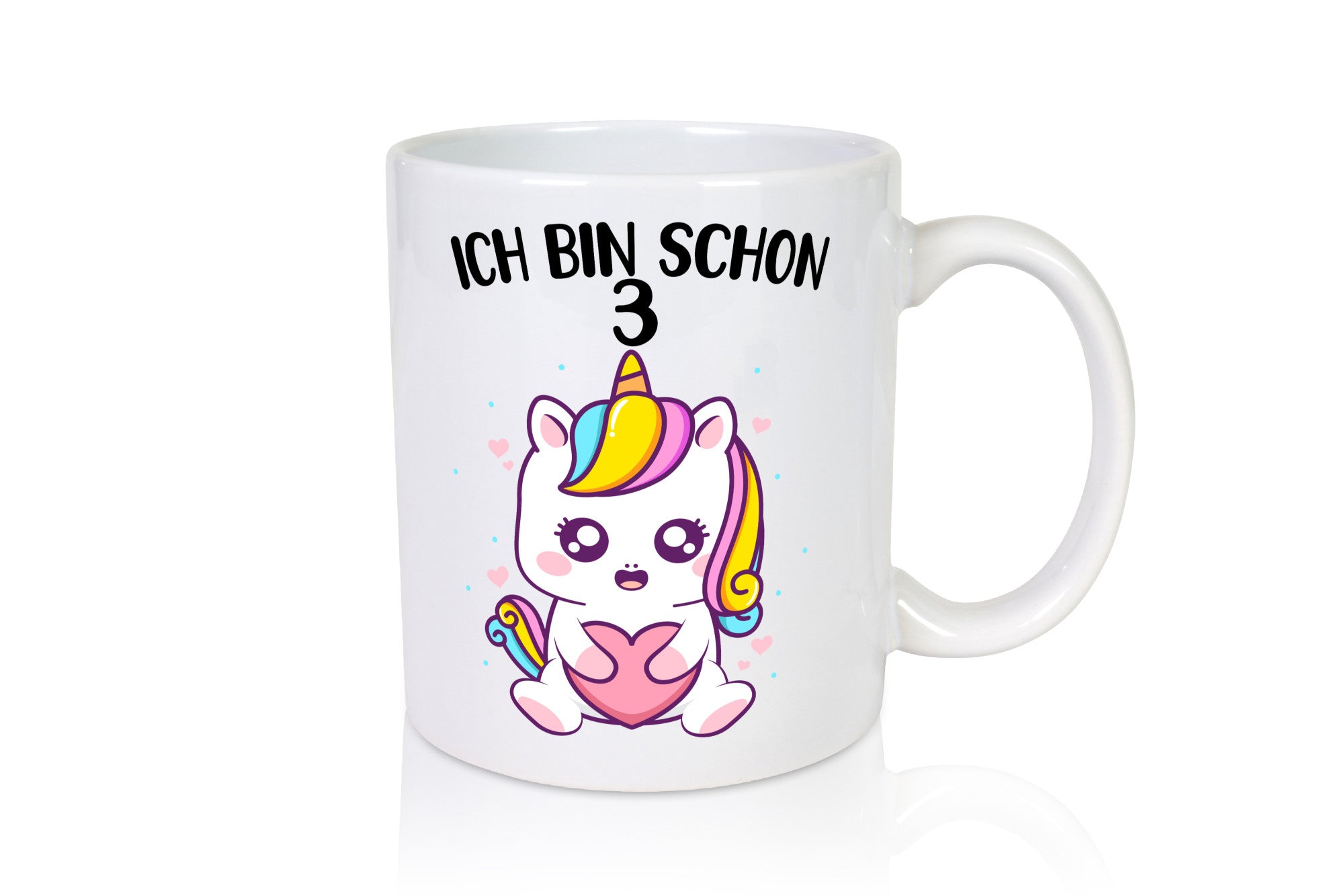 3. Geburtstag | Ich bin schon 3 Jahre Einhorn Mädchen lustig Geschenkidee