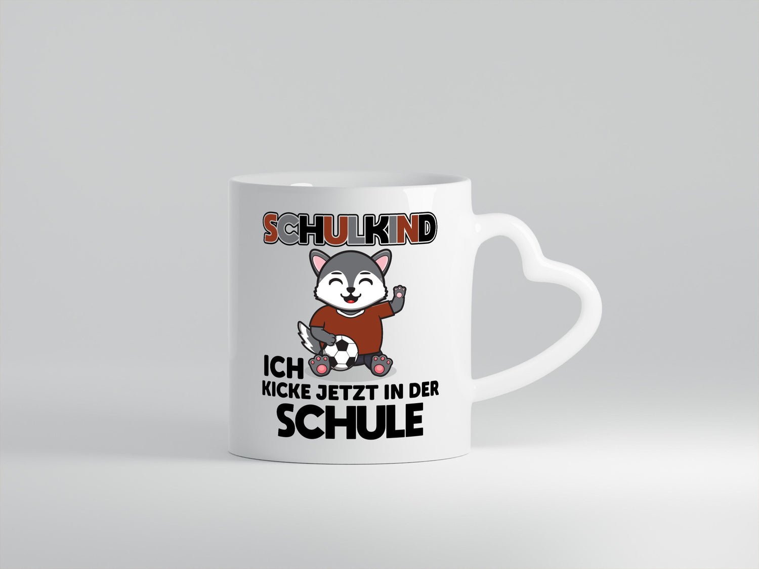 Ich kicke jetzt in der Schule | Fußball Kind lustiger Spruch Geschenk Humor