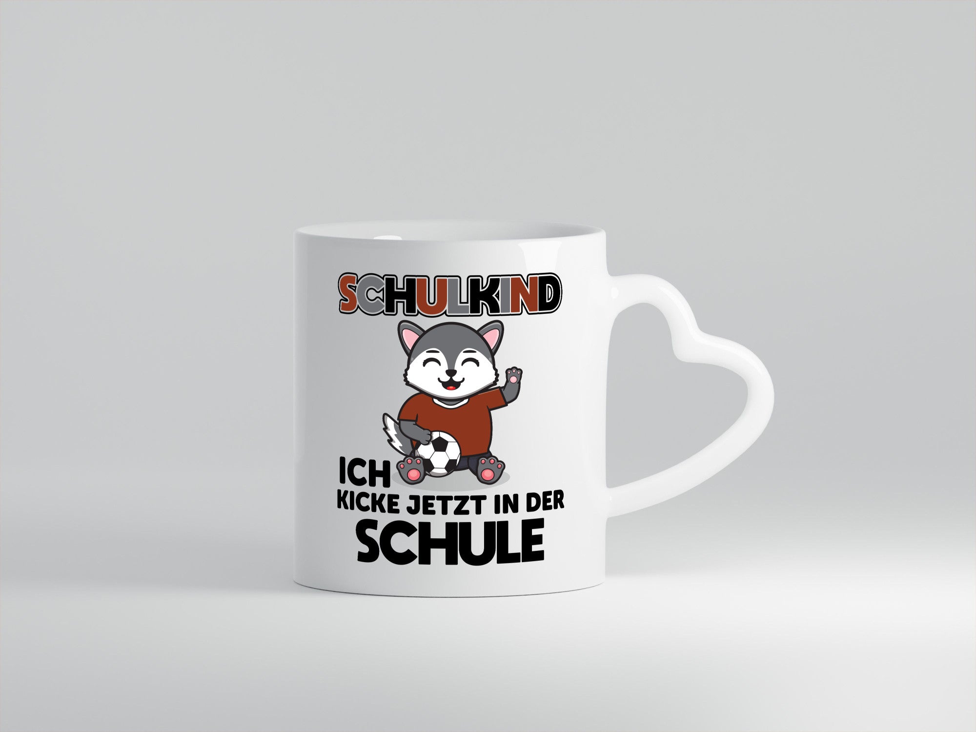 Ich kicke jetzt in der Schule | Fußball Kind lustiger Spruch Geschenk Humor
