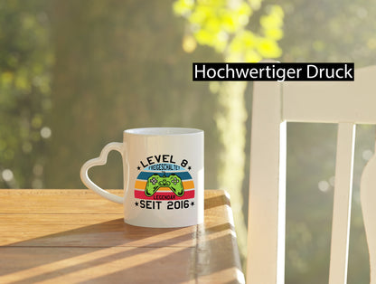 Level 8 | legendär seit 2016 Controller Geschenk Humor Geschenkidee lustiger