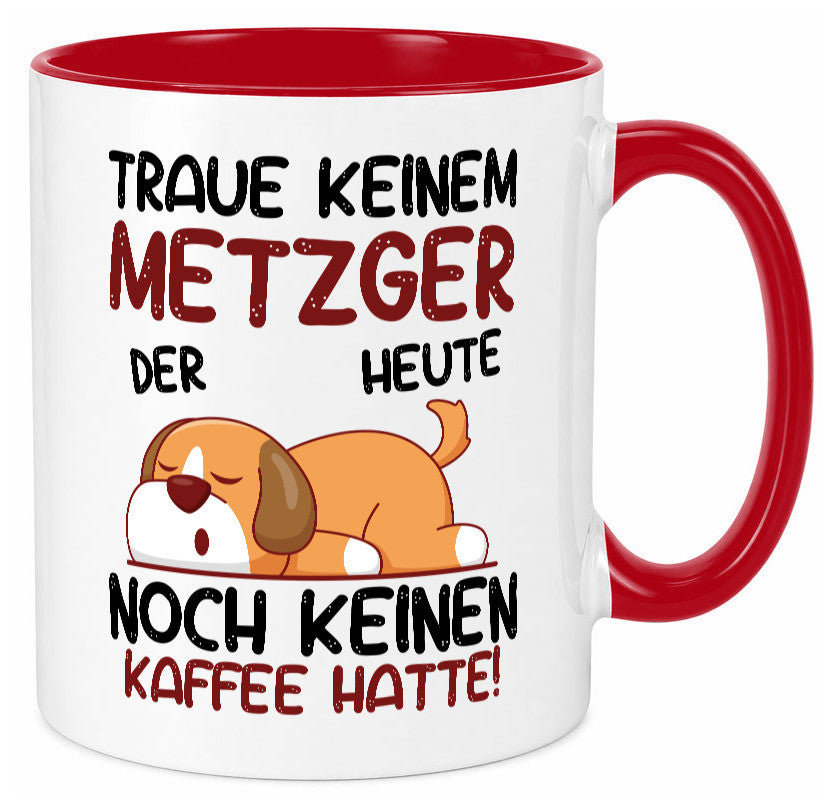 Traue keinem Metzger | Fleischer Metzgerei lustiger Spruch Geschenk Humor
