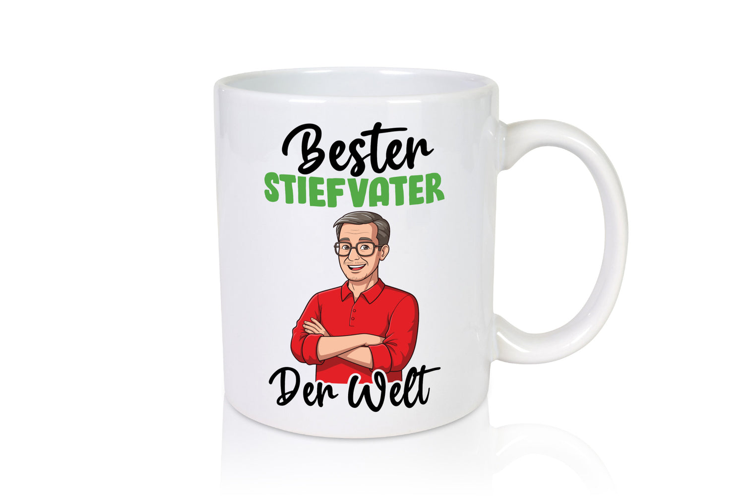 Bester Stiefvater | Stiefsohn lustig Familie Geschenkidee Geschenk Tasse