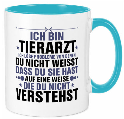 Löse Probleme: Tierarzt | Tiermedizin Mediziner Geschenk Tierliebhaber Humor