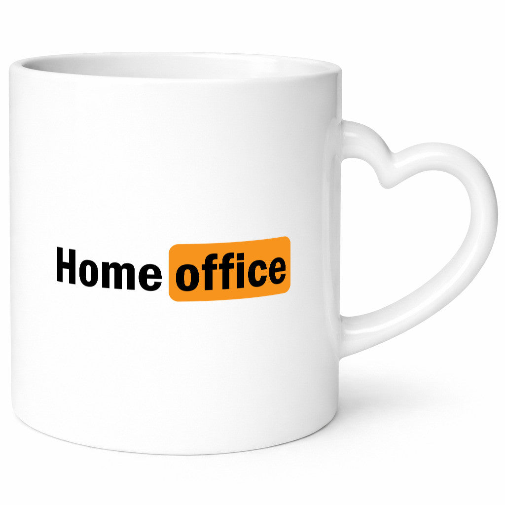 Home Office | Arbeit von zuhause v2 Geschenk Kollegen Büro lustiger Spruch Tasse